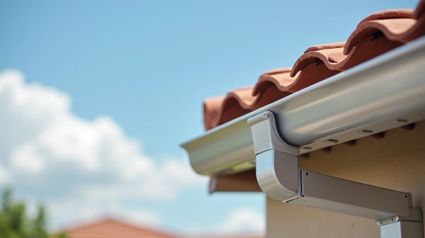 Des gouttières en aluminium sur mesure à Antibes pour votre toiture