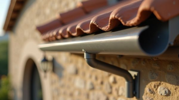 Des gouttières en aluminium sur mesure à Antibes pour votre toiture
