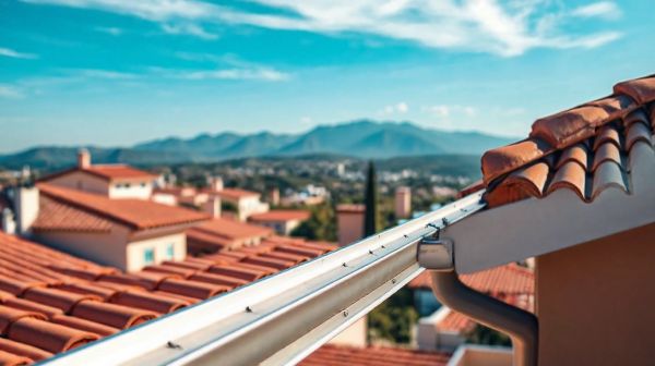Guide pour choisir des gouttières en aluminium à Antibes