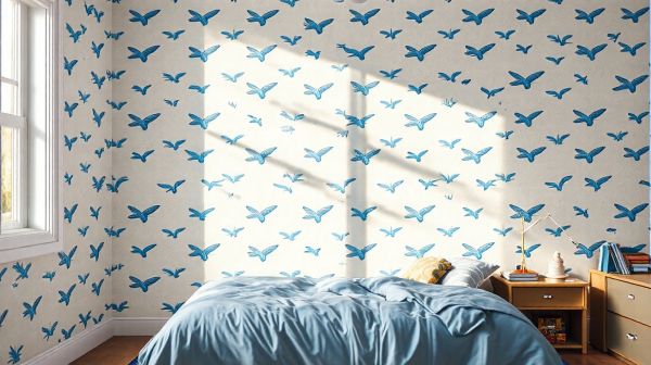 Idées créatives de papier peint pour la chambre d'un garçon