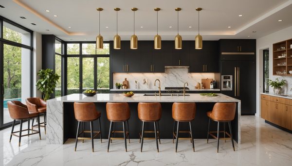 Les tabourets îlot central : style et confort au cœur de votre cuisine