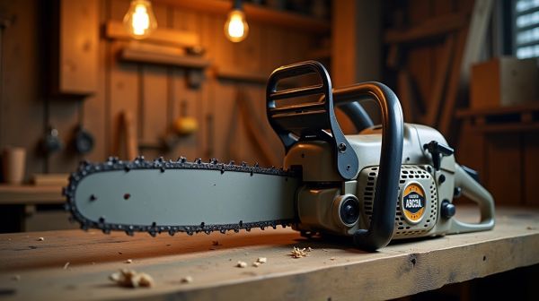 Un avantage indéniable pour la coupe du bois : la tronçonneuse