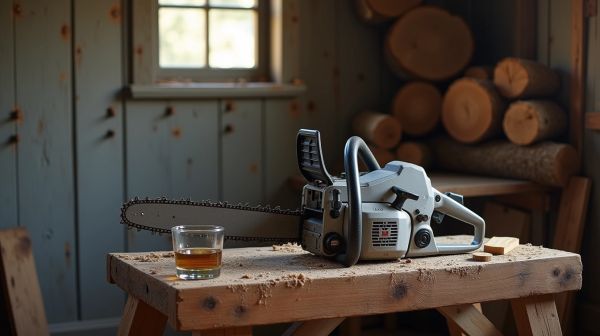 Un avantage indéniable pour la coupe du bois : la tronçonneuse